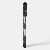 Eend Pictogram op Black Argyle Grunge Case-Mate iPhone Case (Achterkant / Rechts)
