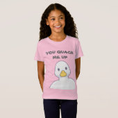 Eend Punny T-shirt (Voorkant volledig)