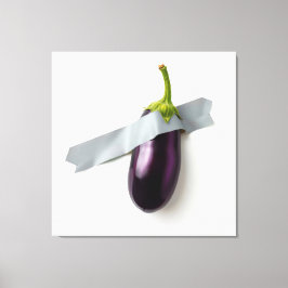 Eend-Taped Aubergine Canvas