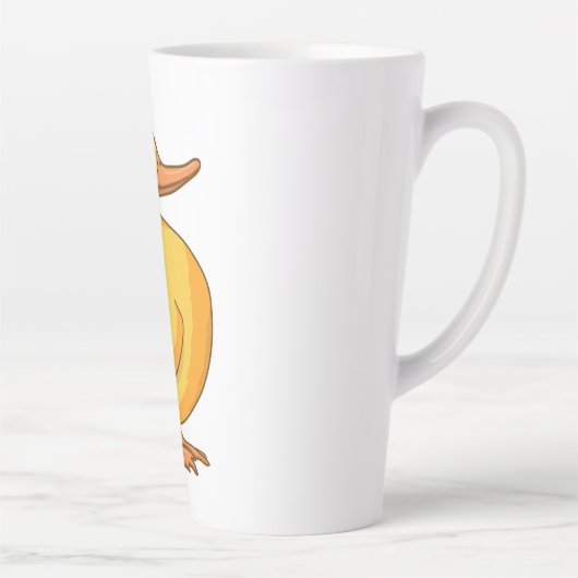 eend, vogel, eend afbeeldingen latte mok (Rechts)