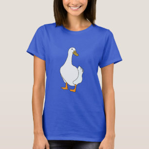 Eend Vogel Witte Eend T-shirt
