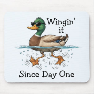 Eend Winging It Muismat
