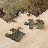 Eenden afschieten (olie op doek) legpuzzel (Zijkant)
