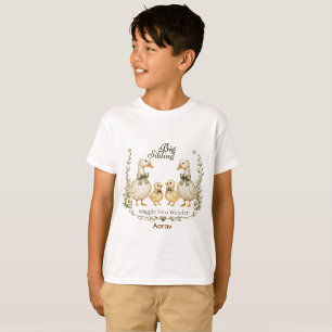 Eenden Baby Shower Familie Waggelen In Wonder T T-shirt