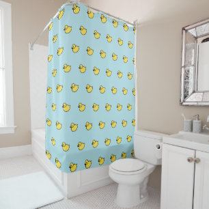 Eenden Badkamer Gordijn