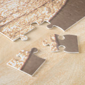 Eenden bij zonsondergang legpuzzel (Zijkant)