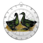 Eenden: Cayuga Pair Dartbord (Voorkant)