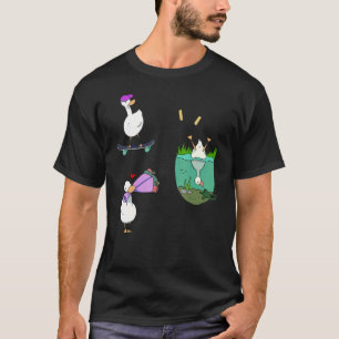 Eenden die schattige dingen doen t-shirt