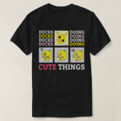 Eenden Doden Cute Dingen grappige eenden design T-shirt (Design voorkant)