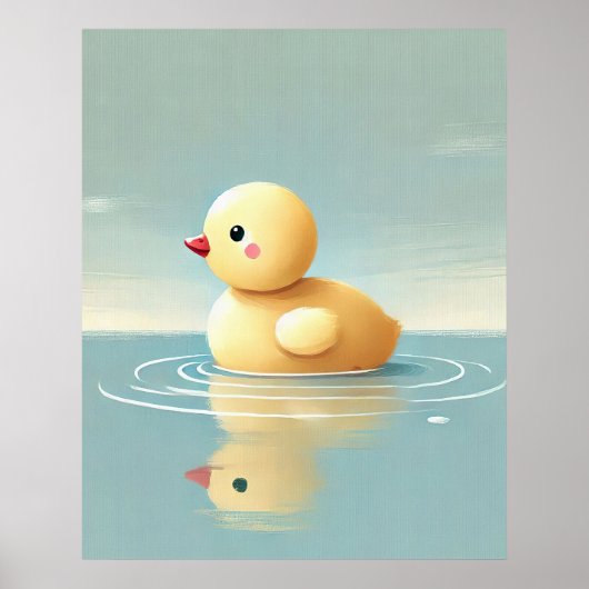 Eenden Droompjes Poster (Voorkant)