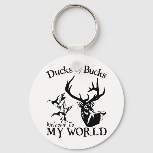 EENDEN EN BUCKS SLEUTELHANGER (Voorkant)