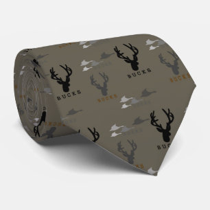 eenden en dollar Duk & Dager Hunting Pattern Neckt Stropdas