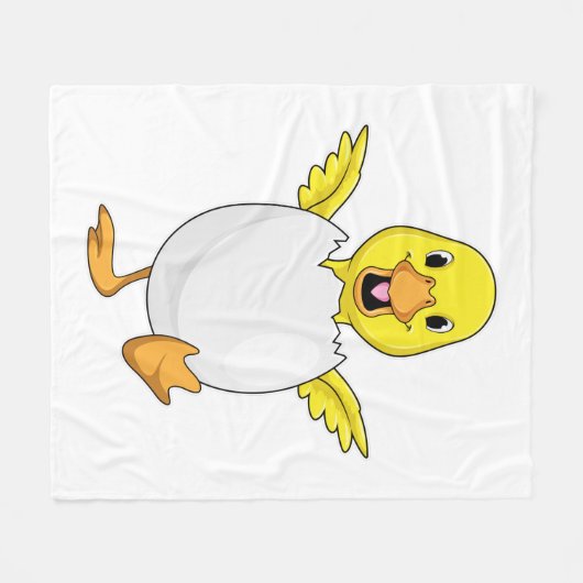 Eenden Fleece Deken (Voorkant (Horizontaal))