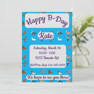 Eenden Happy Birthday Kaart