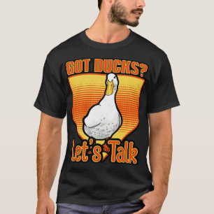 Eenden hebben eenden laten praten t-shirt