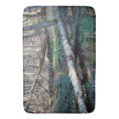 Eenden in de Bossen, grote badmat (Voorkant Verticaal)