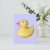 Eenden in een rij briefkaart (Staand voorkant)