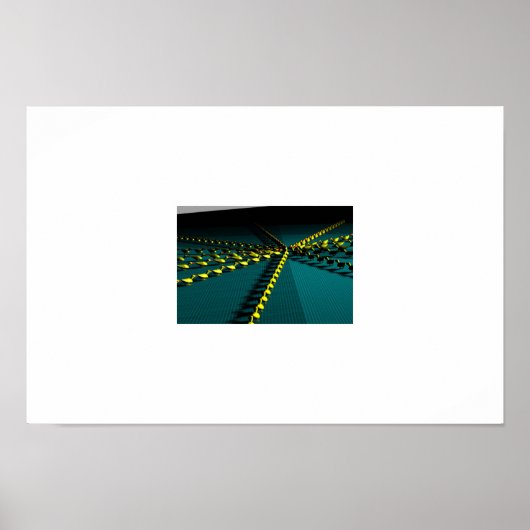 eenden in een rij poster (Voorkant)