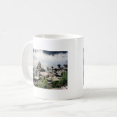 Eenden in een rivier koffiemok (Voorkant links)