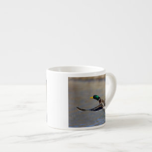eenden in vlucht espresso kop