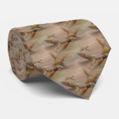 Eenden in vlucht stropdas (Opgerold)