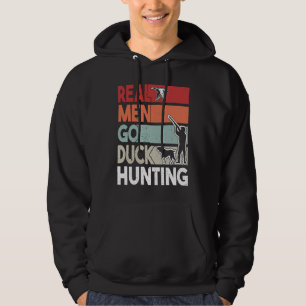 Eenden jagende mannen met eenden jachthond 1 hoodie