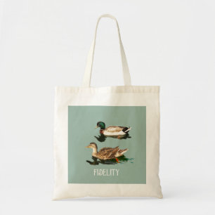 Eenden Mallards Eetbare Frosting Rondes Tote Bag