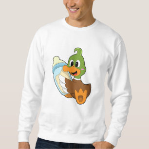 Eenden met melkfles trui