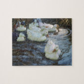 Eenden op een Pond Legpuzzel (Horizontaal)