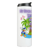 Eenden op Vacation, Thermosbeker (Gedraaid links)