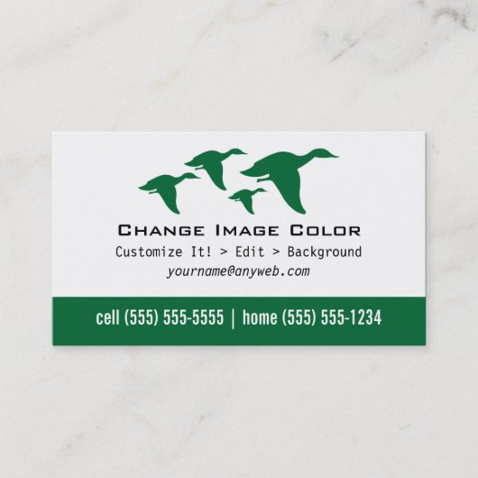 Eenden - Persoonlijk Visitekaartje (Voorkant)