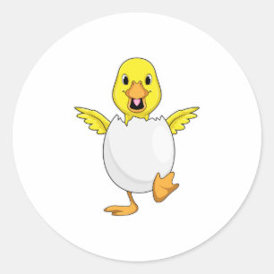 Eenden Ronde Sticker