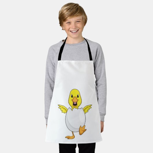 Eenden Schort (Gedragen)