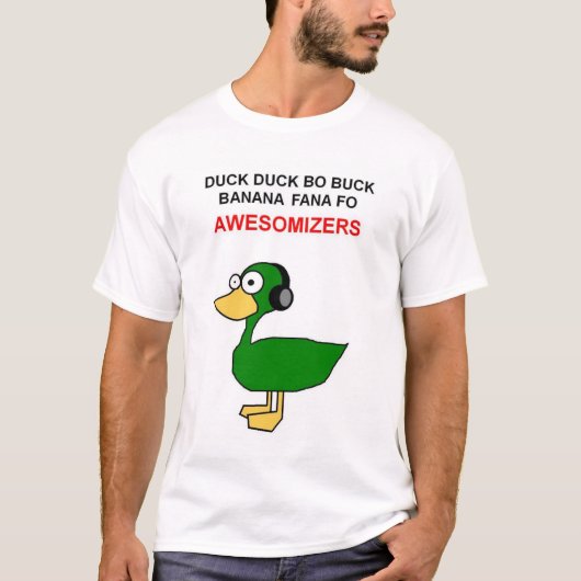eenden t-shirt (Voorkant)
