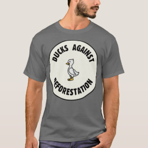 Eenden tegen ontbossing Landbescherming T-shirt