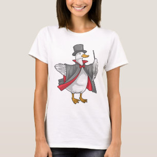 Eenden Tovenaar Toverstaf T-shirt