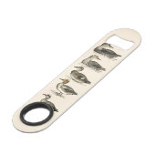 Eenden van illustraties van Noord-Amerika Speed Flessenopener (Achterkant Gekanteld)