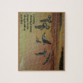 Eenden vliegen legpuzzel (Verticaal)