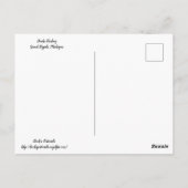 Eenden voer briefkaart (Achterkant)