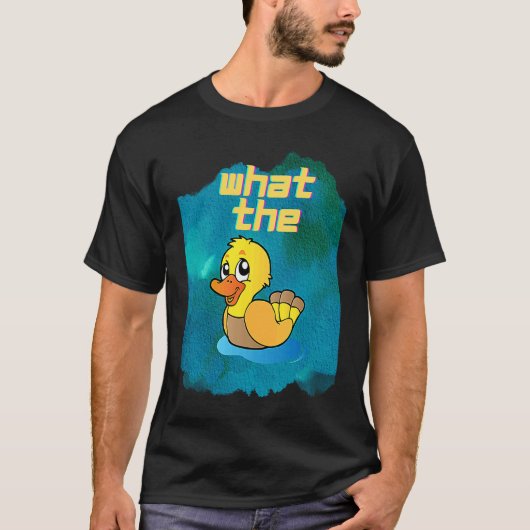 Eenden Wat de Eend T-shirt (Voorkant)