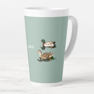 Eenden, wilde eenden. loyaliteit latte mok
