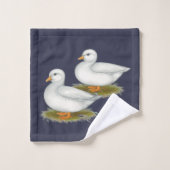 Eenden: Witte oproepen Bad Handdoek (Wasdoekje)