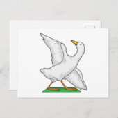 Eenden Yoga Meditatie Fitness Briefkaart (Voorkant / Achterkant)