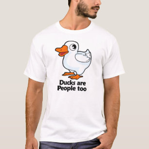 Eenden zijn ook mensen t-shirt