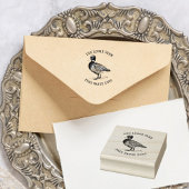  eendenboerderij gepersonaliseerde eierstempel 	rubberstempel