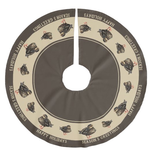 eendenboomrok kerstboom rok (Voorkant)