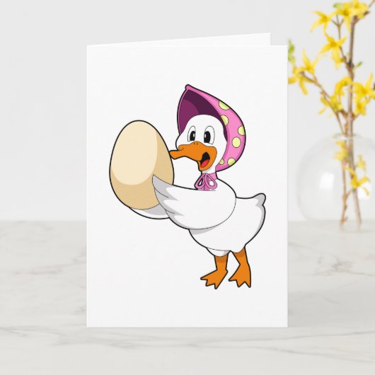 Eendenei Kaart (Gele Bloem)