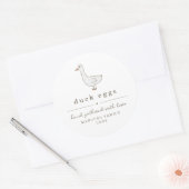 Eendeneieren Karton Label Personaliseer voor Boerd (Envelop)