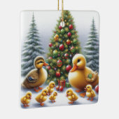 Eendenfamilie Kerst Ornament (Rechts)