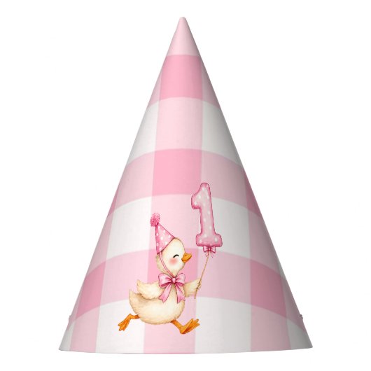 Eendenfeestmuts Feesthoedjes (Voorkant)